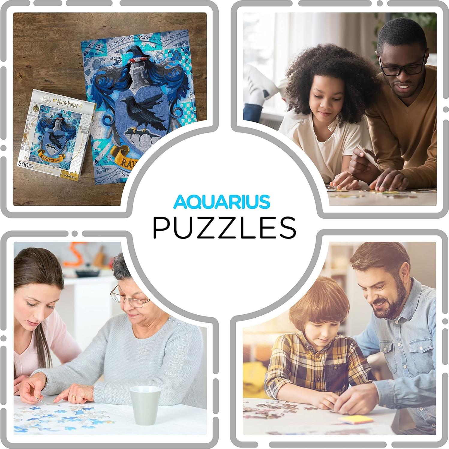 Rompecabezas 500 Piezas AQUARIUS Escudo Ravenclaw 48x35cm