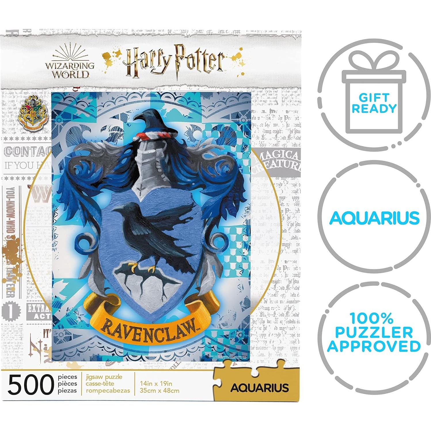 Rompecabezas 500 Piezas AQUARIUS Escudo Ravenclaw 48x35cm