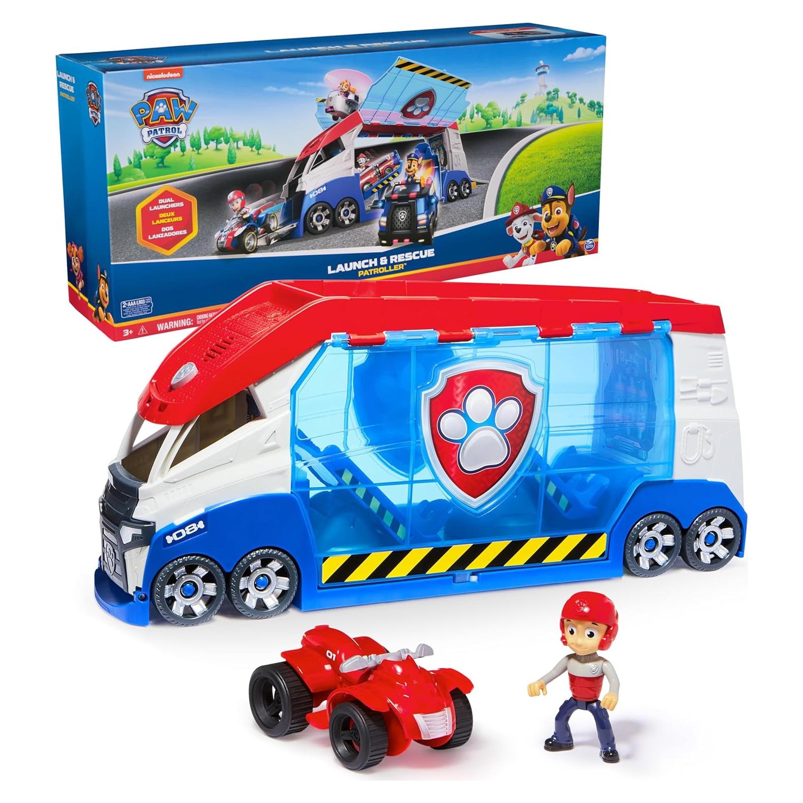 Vehículo Patroller PAW Spin Master con Ryder y ATV 55,88 cm