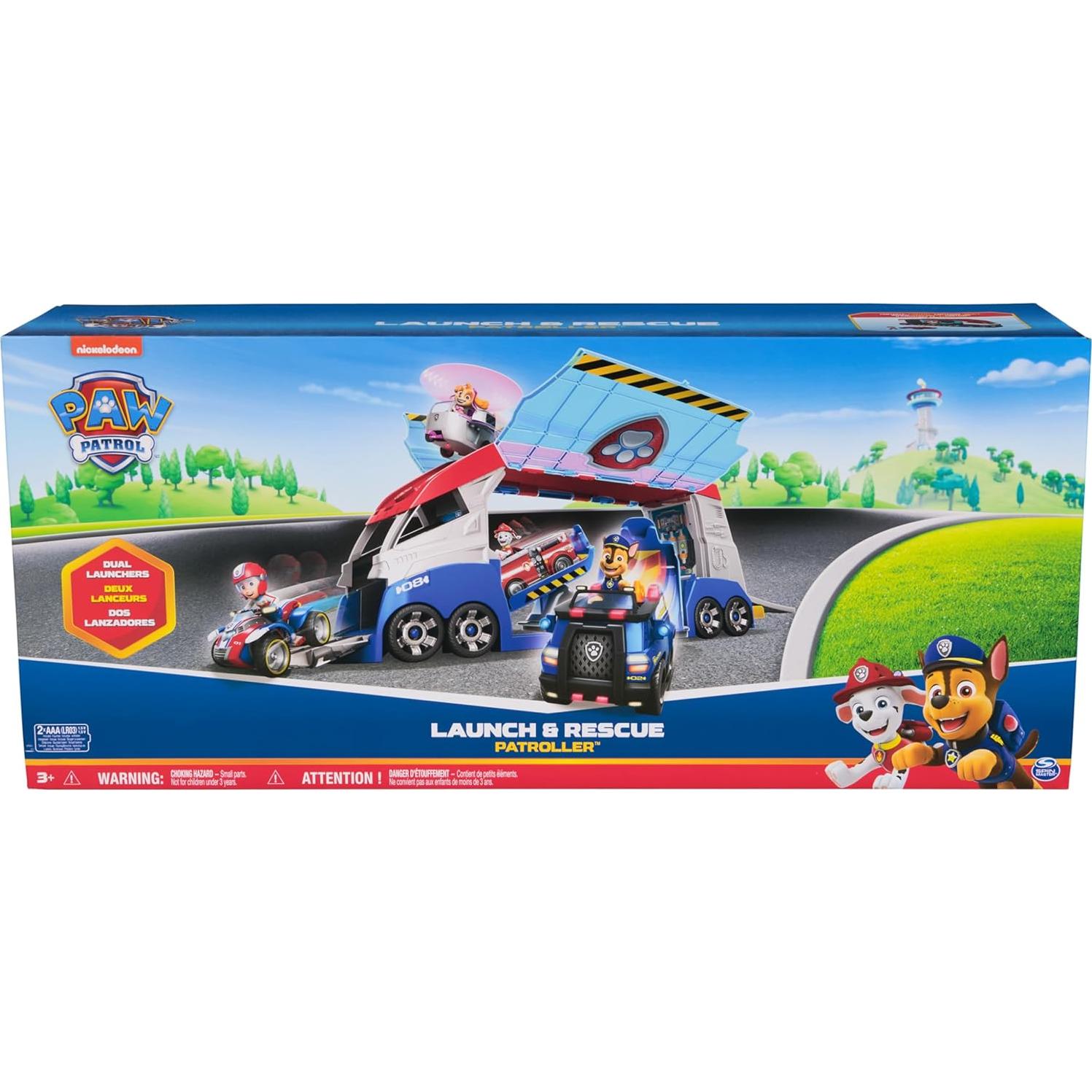 Vehículo Patroller PAW Spin Master con Ryder y ATV 55,88 cm