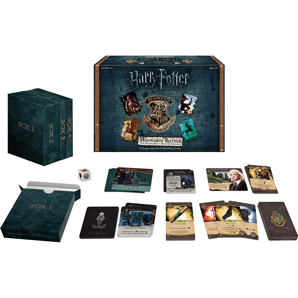 Expansión Juego de Cartas Hogwarts Battle - Caja de Monstruos