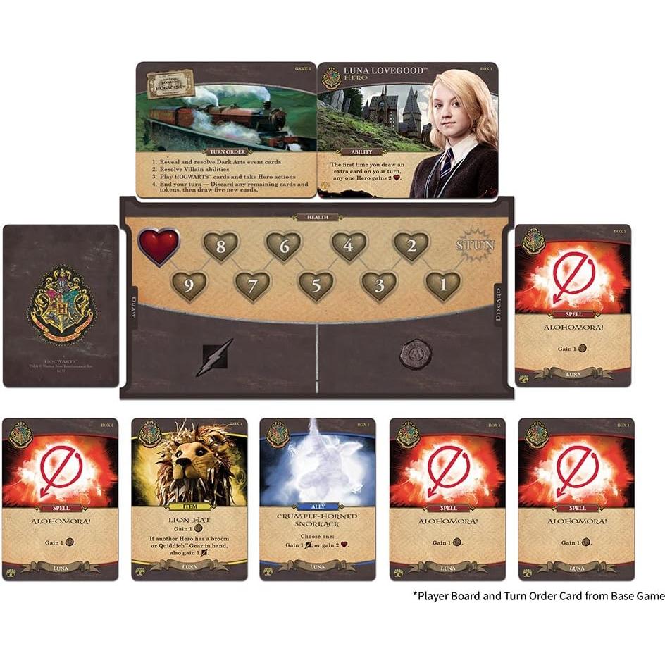 Expansión Juego de Cartas Hogwarts Battle - Caja de Monstruos