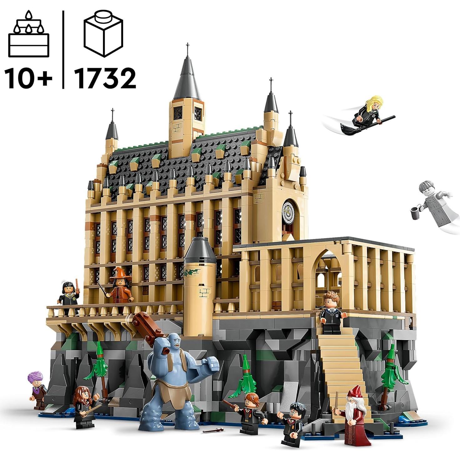 LEGO Harry Potter 76435 Castillo Hogwarts Gran Sala 1732 Piezas