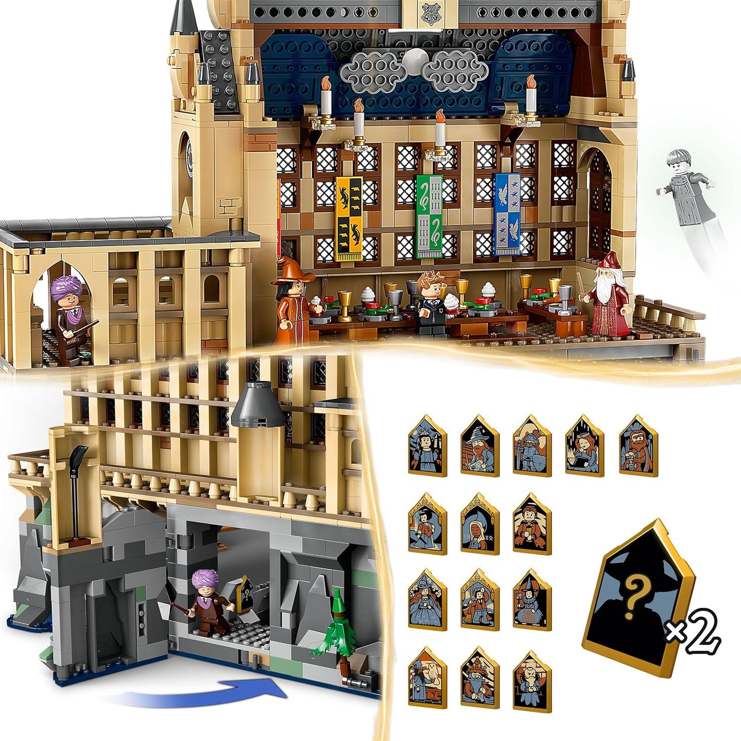 LEGO Harry Potter 76435 Castillo Hogwarts Gran Sala 1732 Piezas