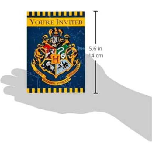 Invitaciones de Fiesta Harry Potter - 8 Unidades - Unique Party Favors