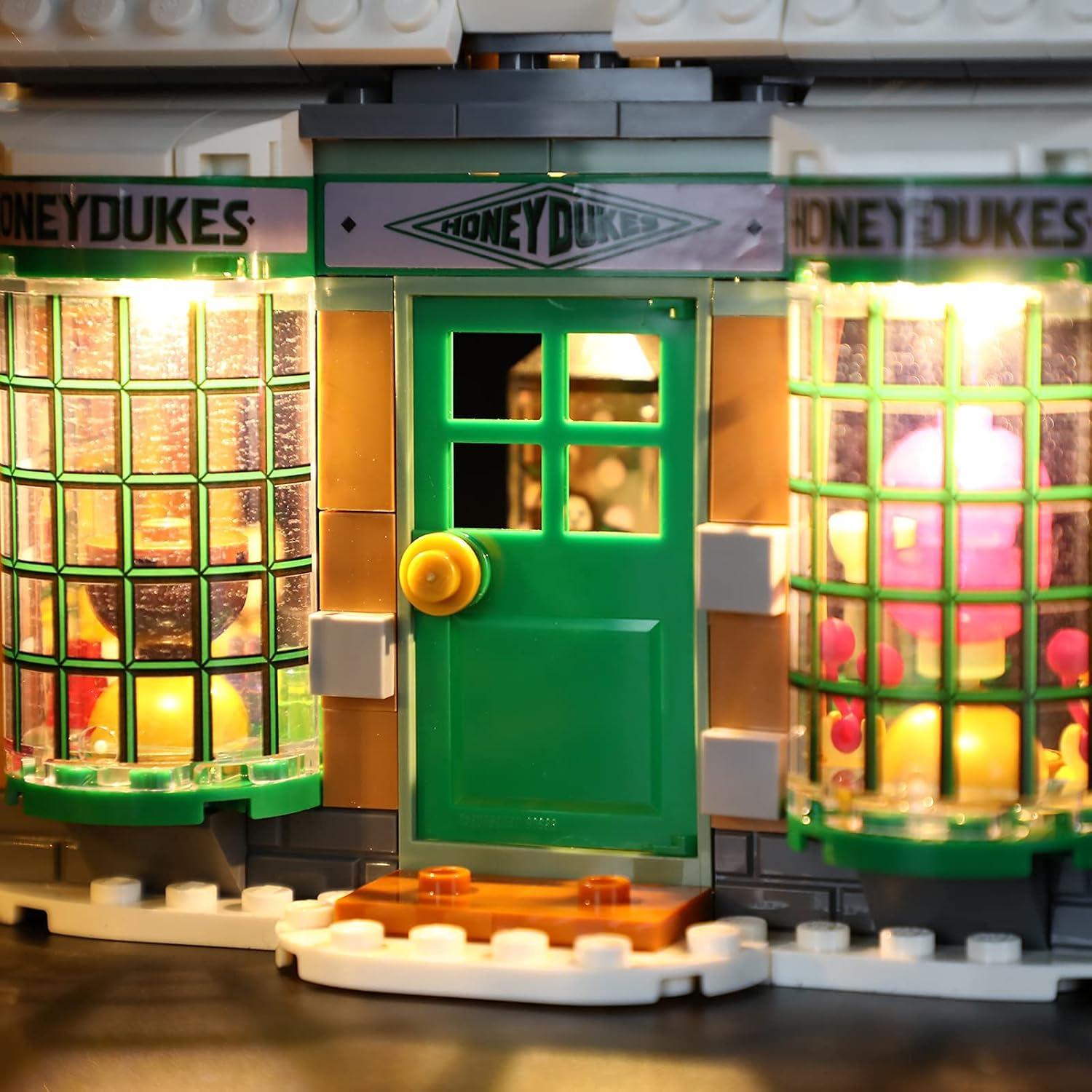 Kit de Iluminación LED Briksmax para Lego 76388 Hogsmeade