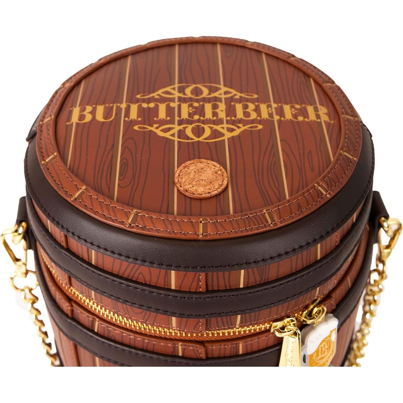 Bolso Cruzado Barrel Cerveza Mantequilla Loungefly 24.6x19x19cm