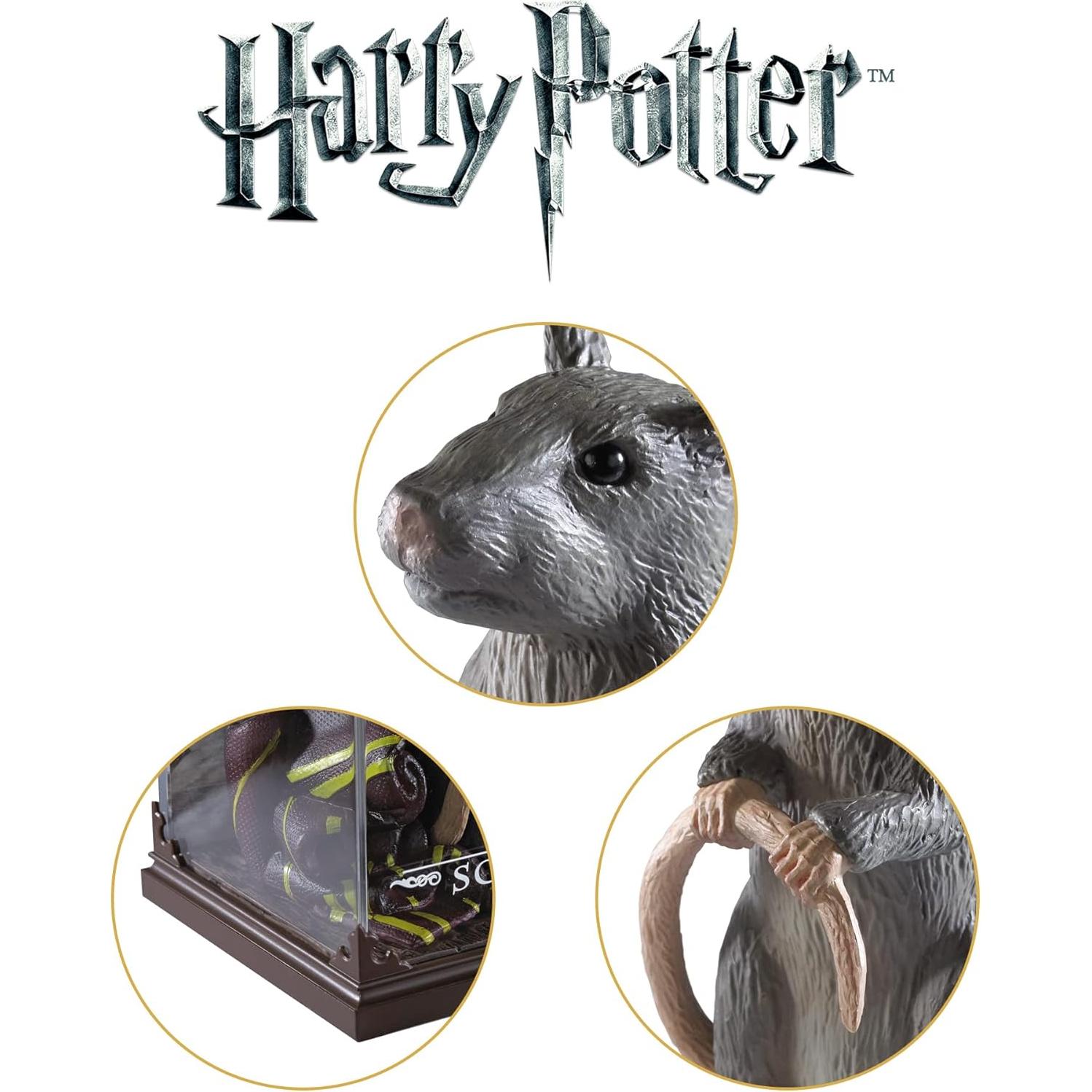 Figurita Scabbers La Colección Noble Harry Potter 10.5cm