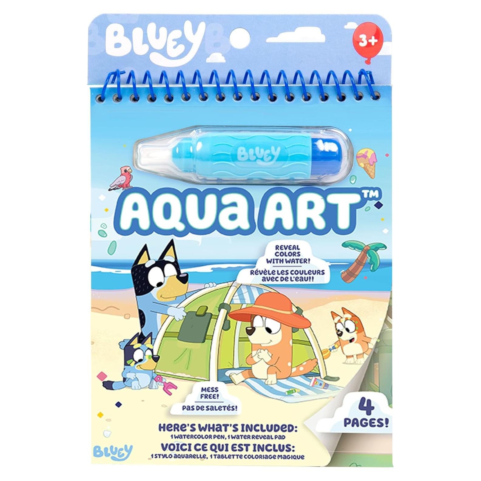 Bloc de Arte Aqua Horizon Group USA Bluey 15.24x19.05 cm