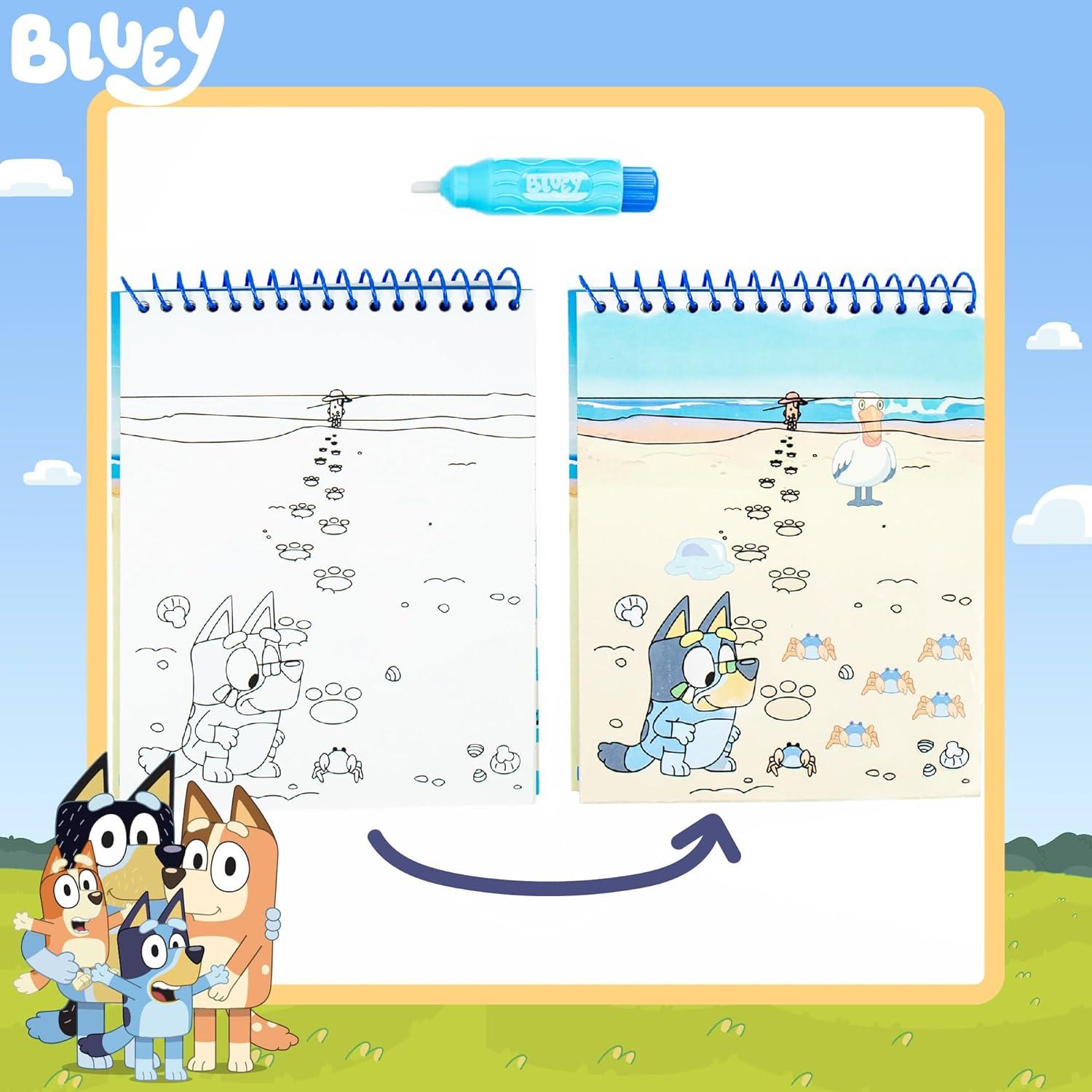 Bloc de Arte Aqua Horizon Group USA Bluey 15.24x19.05 cm