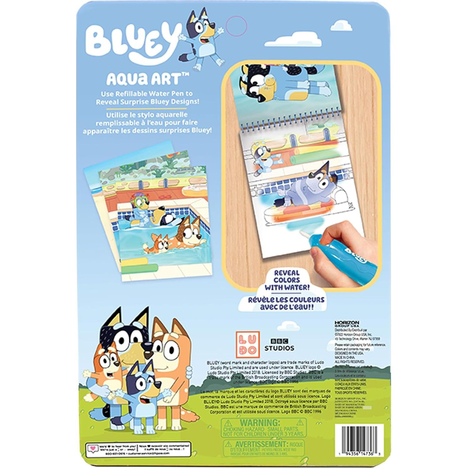 Bloc de Arte Aqua Horizon Group USA Bluey 15.24x19.05 cm