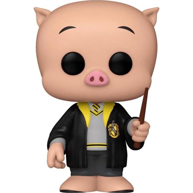 Figura Funko Pop! Porky Pig Hufflepuff - Looney Tunes