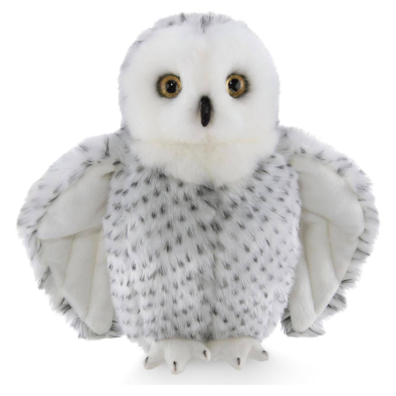 Búho de Peluche Bearington Blizzard 25.4 cm Ultra Suave