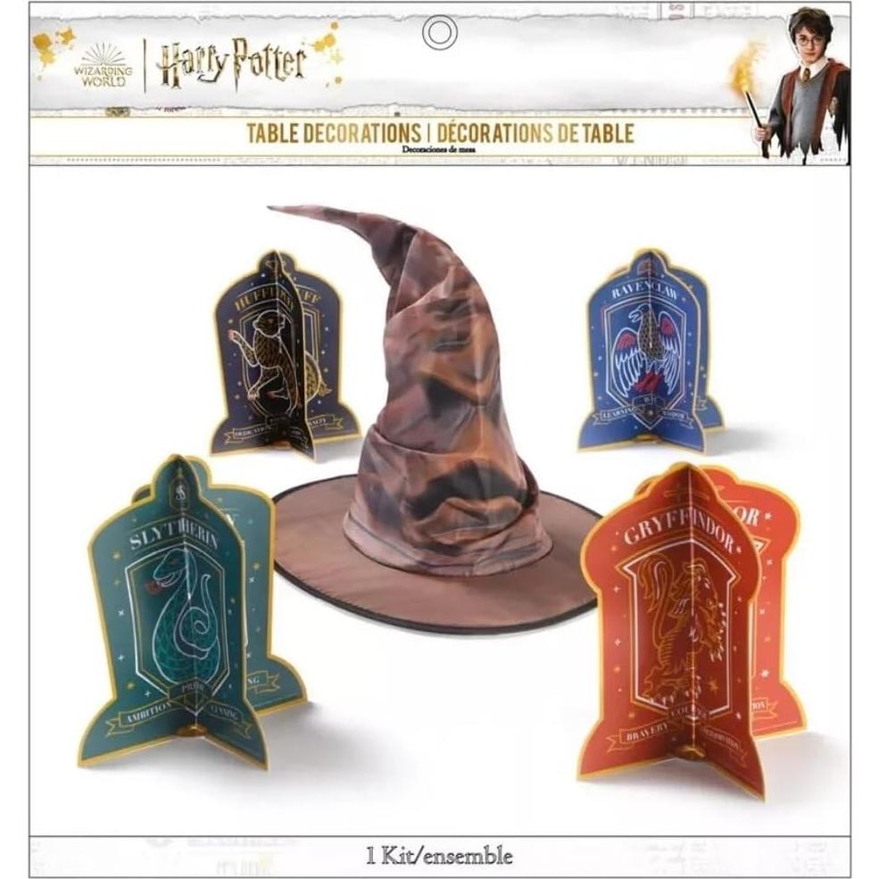 Centro de Mesa 3D Harry Potter Amscan - 5 Piezas
