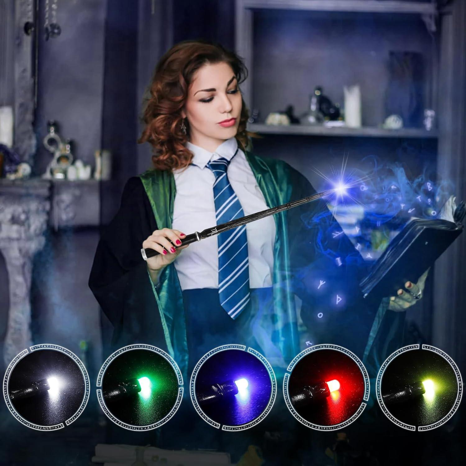 Varita Mágica Iluminada WizWonders Escorpio 5 Colores LED