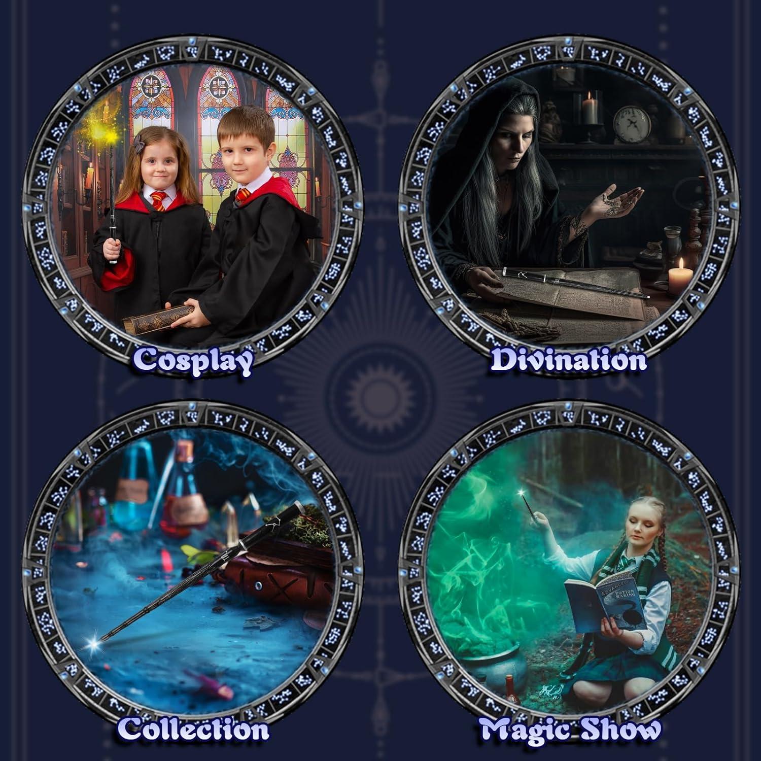 Varita Mágica Iluminada WizWonders Escorpio 5 Colores LED