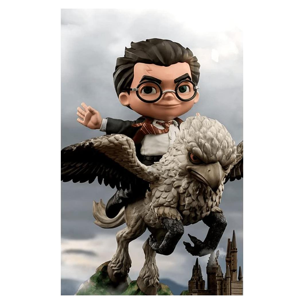 Figura Coleccionable Harry Potter y Buckbeak MiniCo Iron Studios