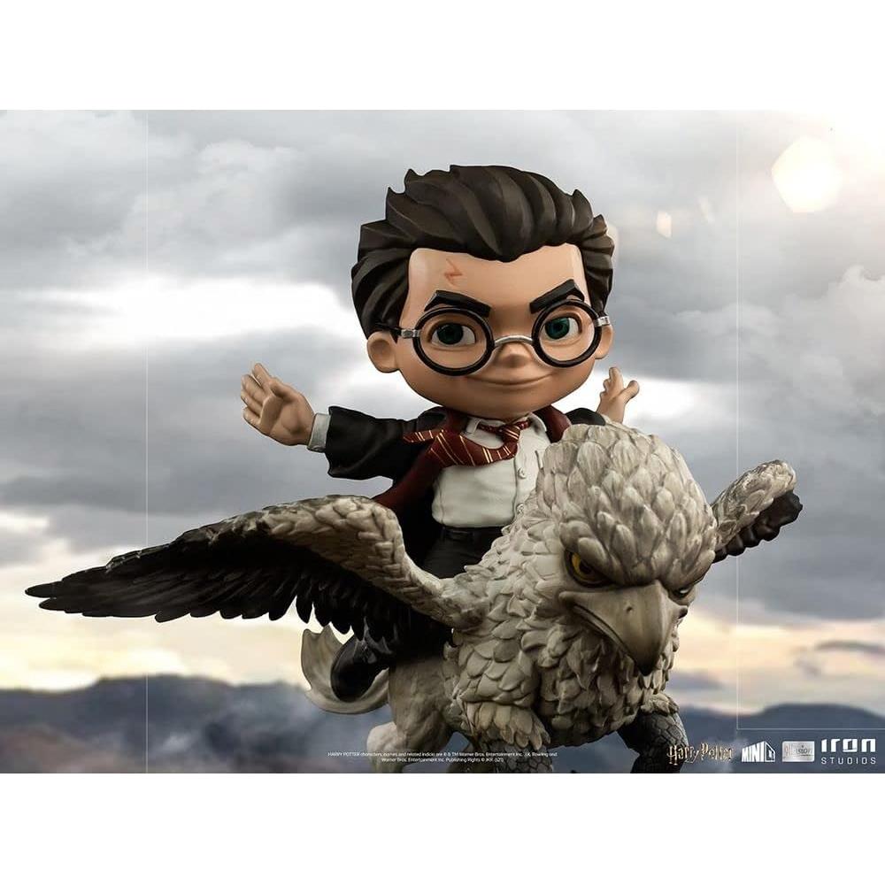Figura Coleccionable Harry Potter y Buckbeak MiniCo Iron Studios