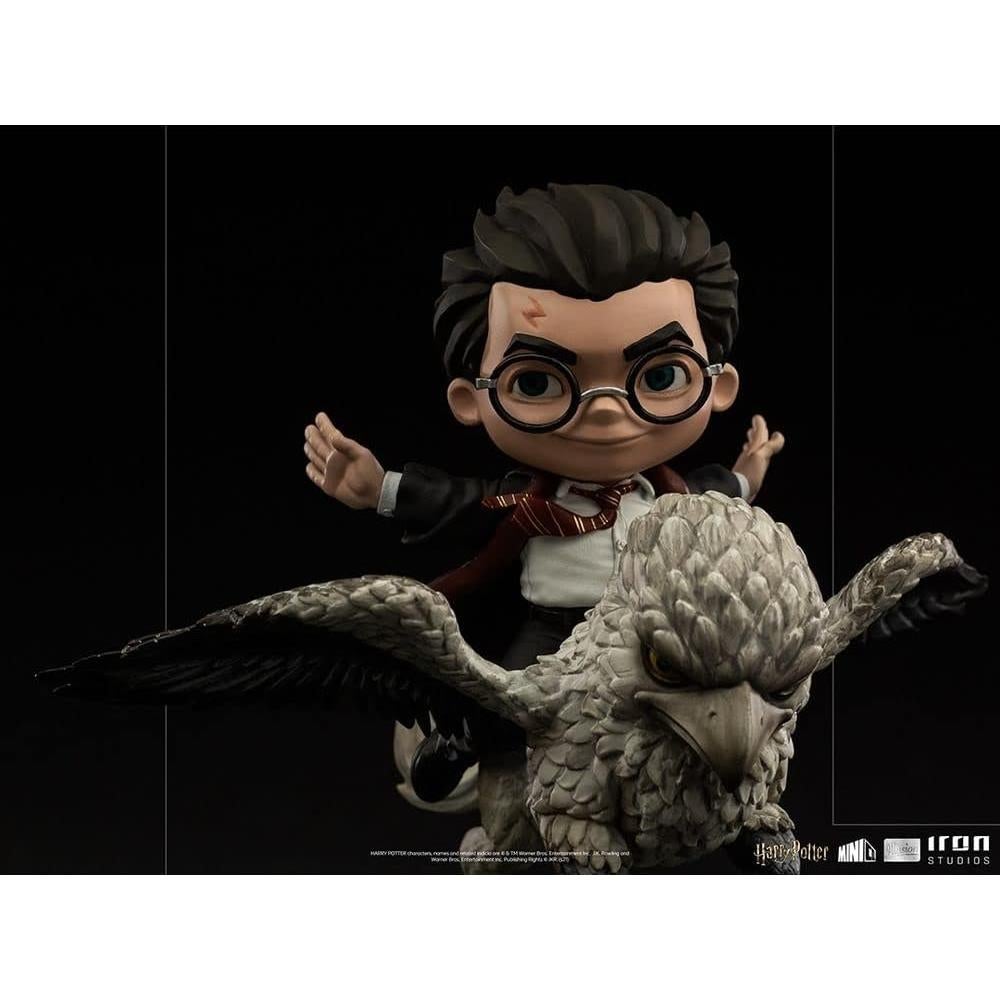Figura Coleccionable Harry Potter y Buckbeak MiniCo Iron Studios