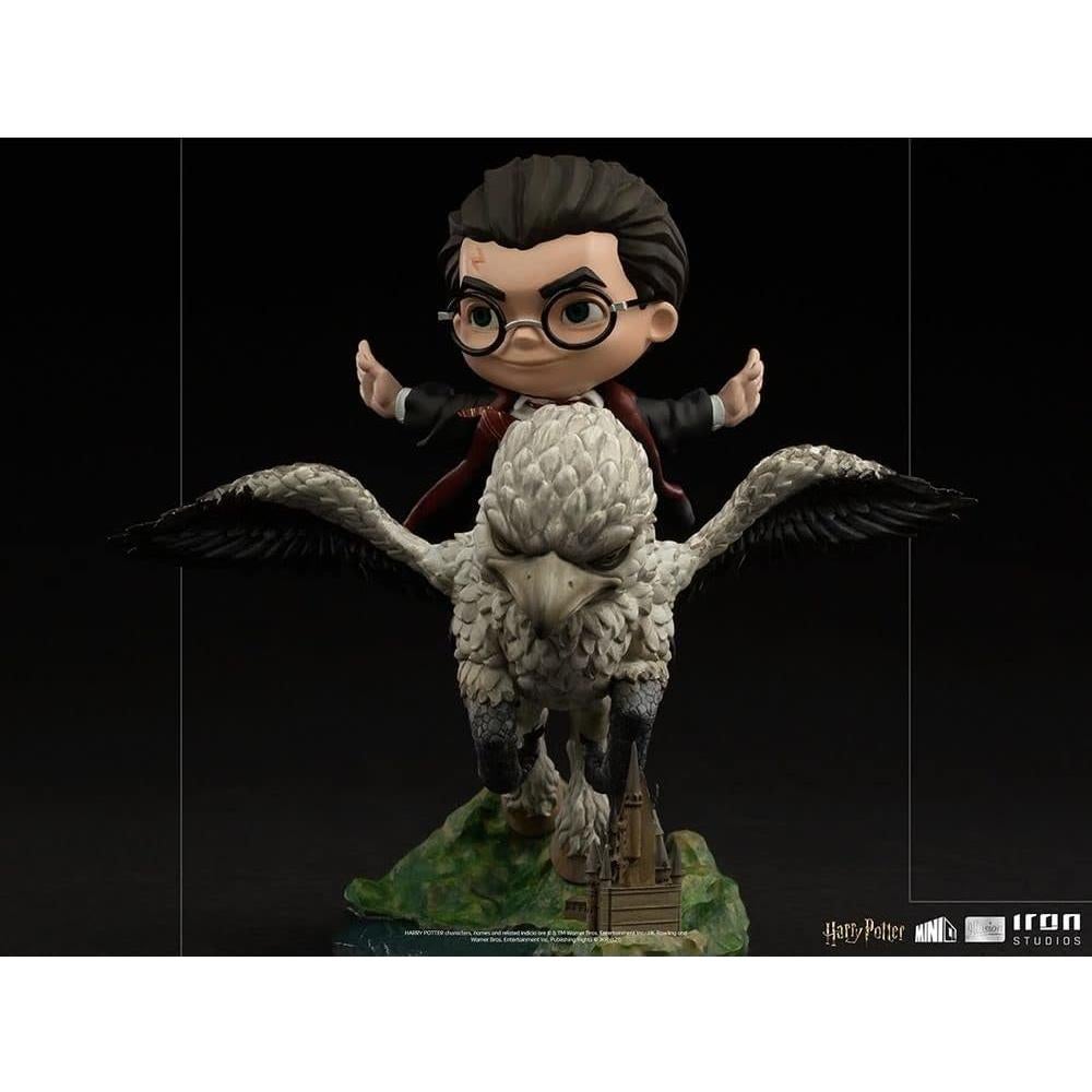 Figura Coleccionable Harry Potter y Buckbeak MiniCo Iron Studios