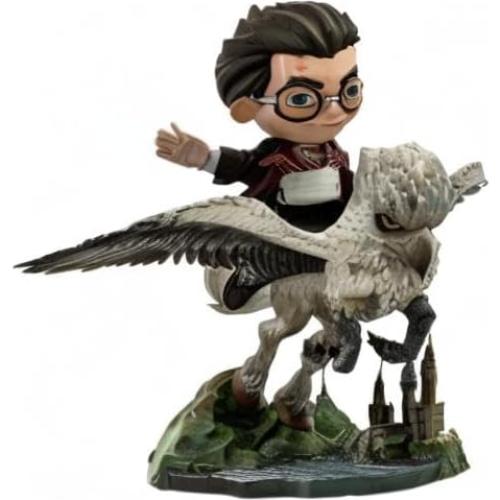 Figura Coleccionable Harry Potter y Buckbeak MiniCo Iron Studios