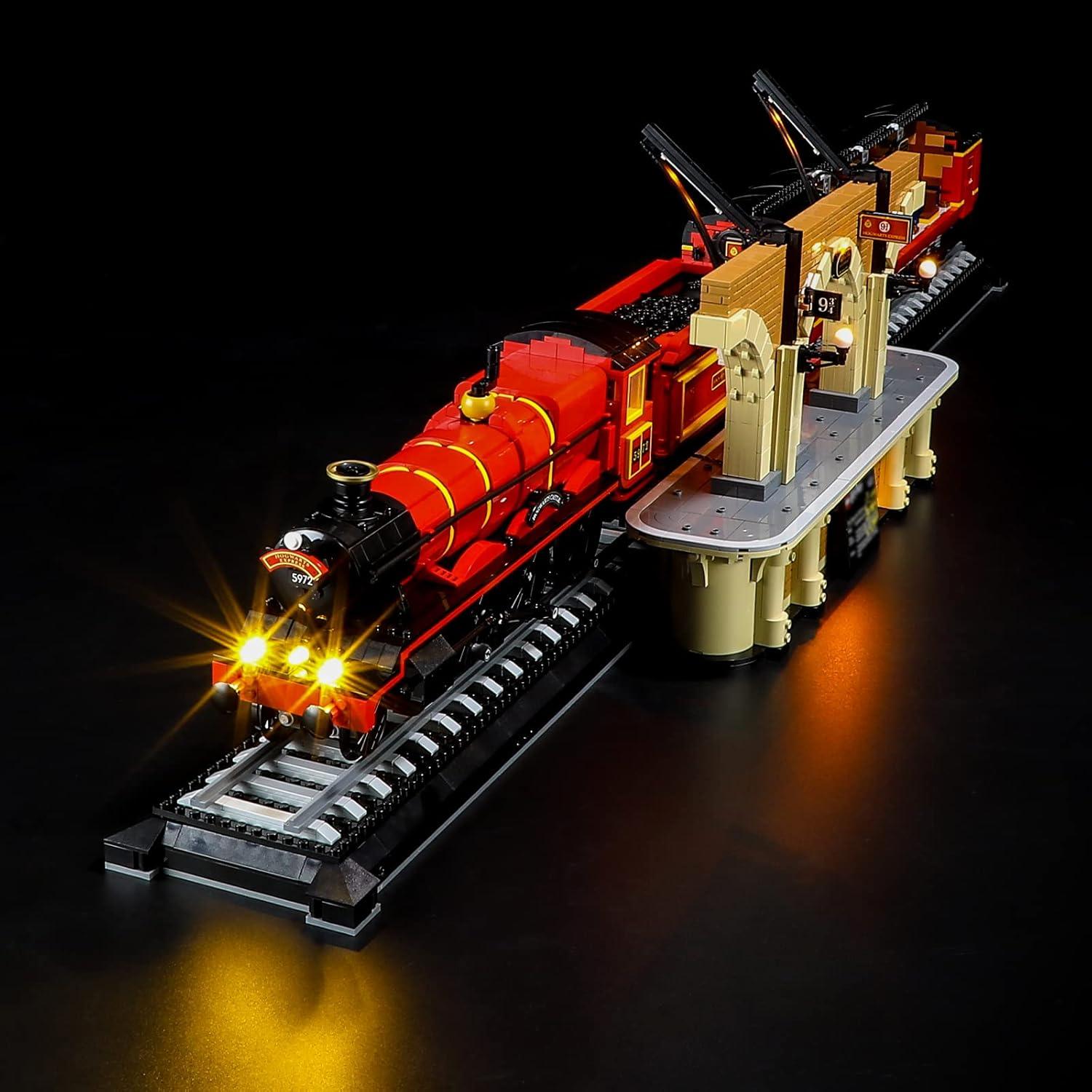 Kit de Iluminación LED BRIKSMAX para LEGO 76405 Expreso Hogwarts
