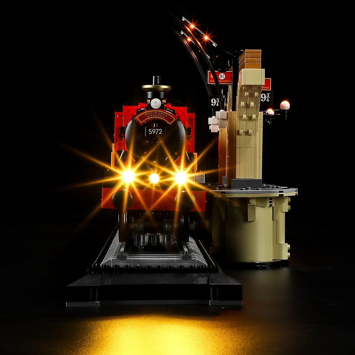 Kit de Iluminación LED BRIKSMAX para LEGO 76405 Expreso Hogwarts