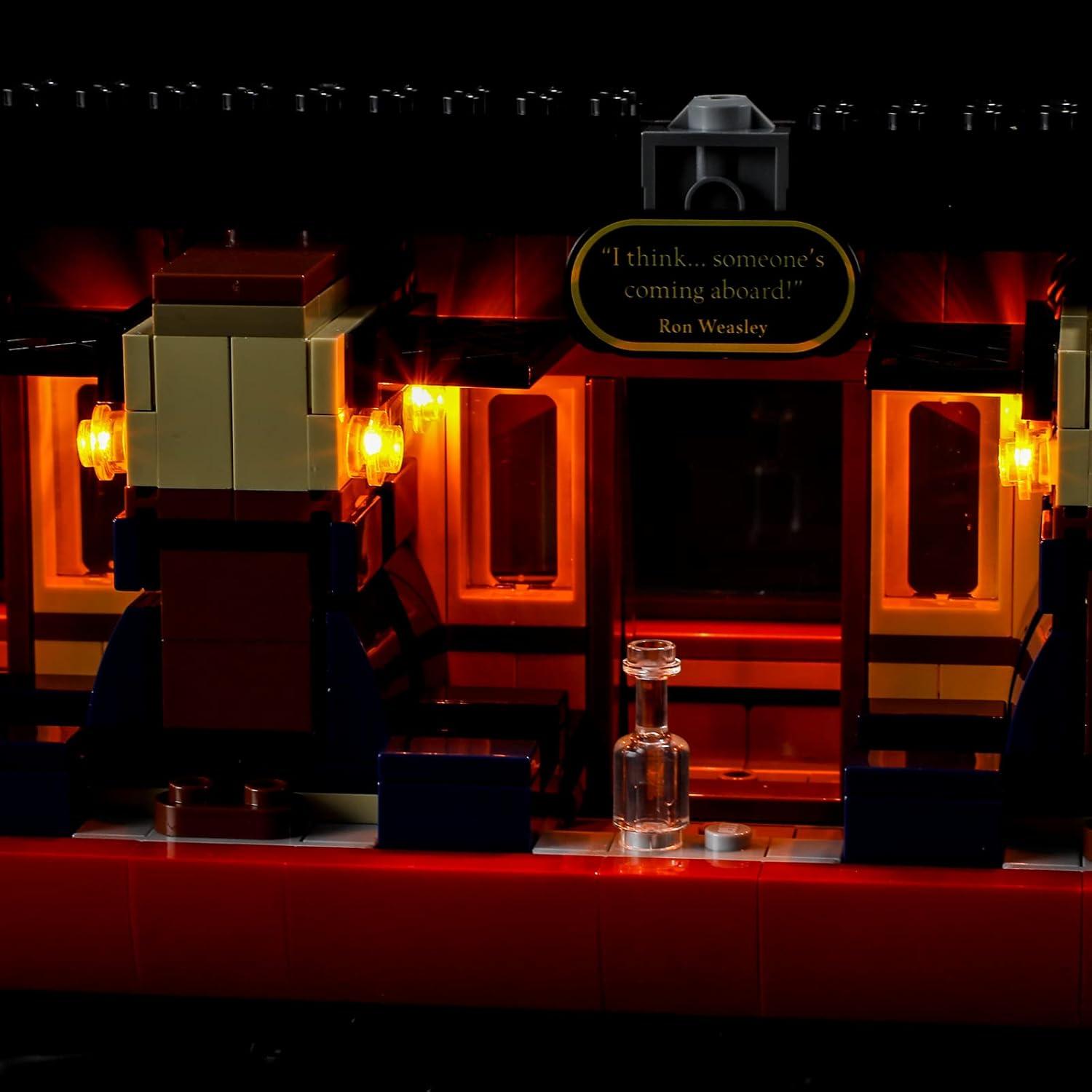 Kit de Iluminación LED BRIKSMAX para LEGO 76405 Expreso Hogwarts