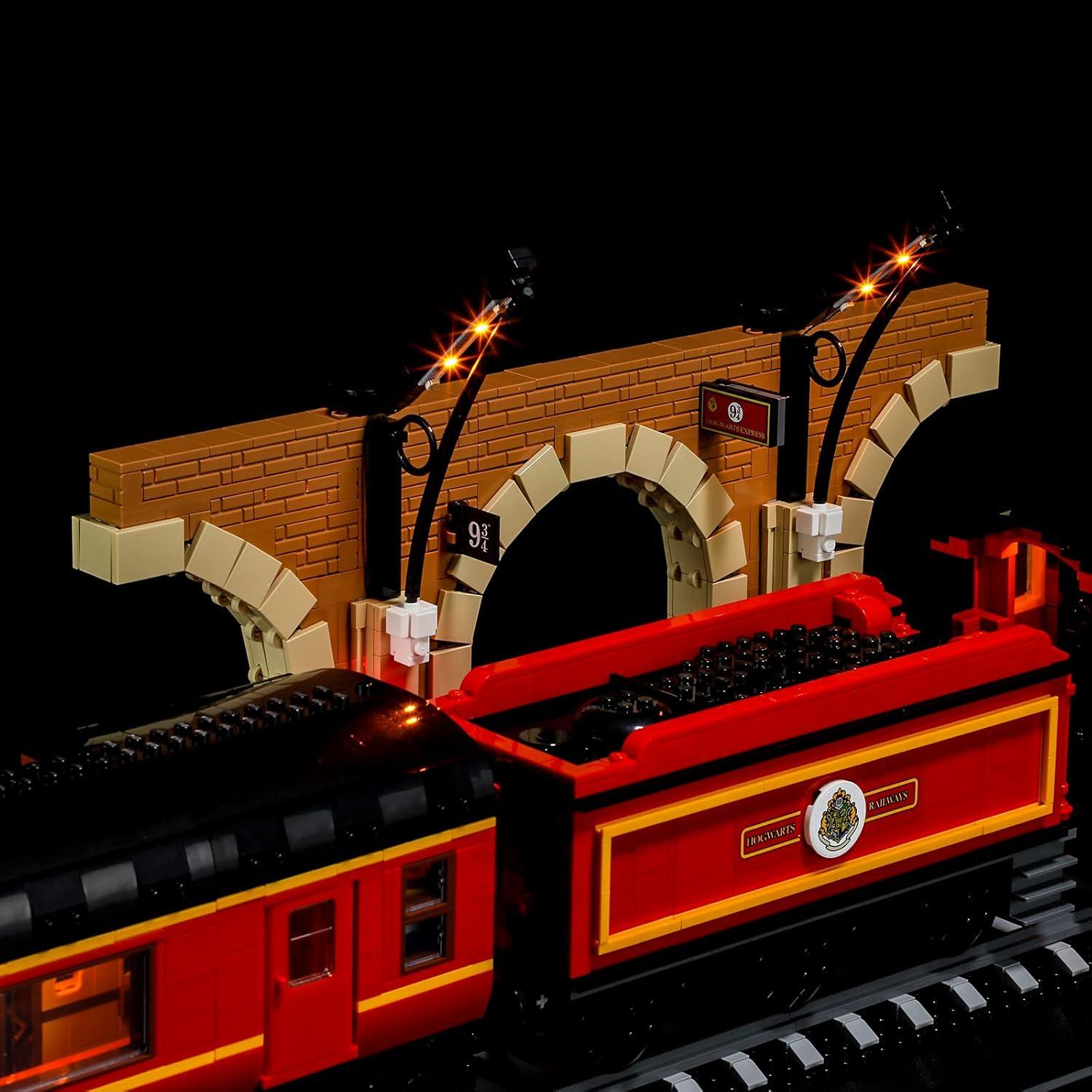 Kit de Iluminación LED BRIKSMAX para LEGO 76405 Expreso Hogwarts