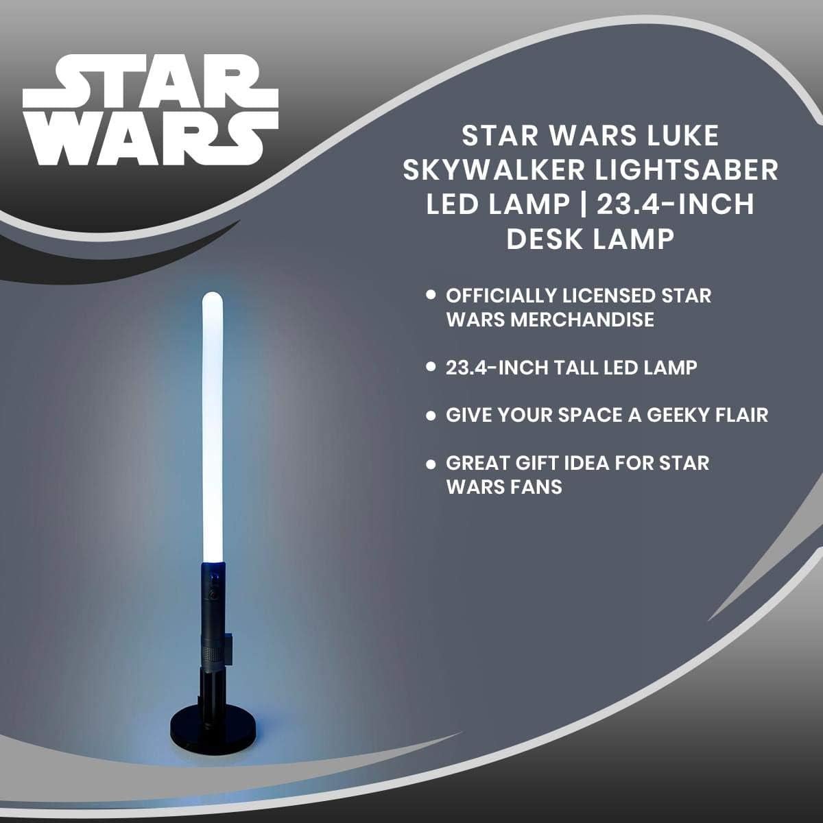 Lámpara LED Sable de Luz Luke Skywalker Star Wars 59.69 cm