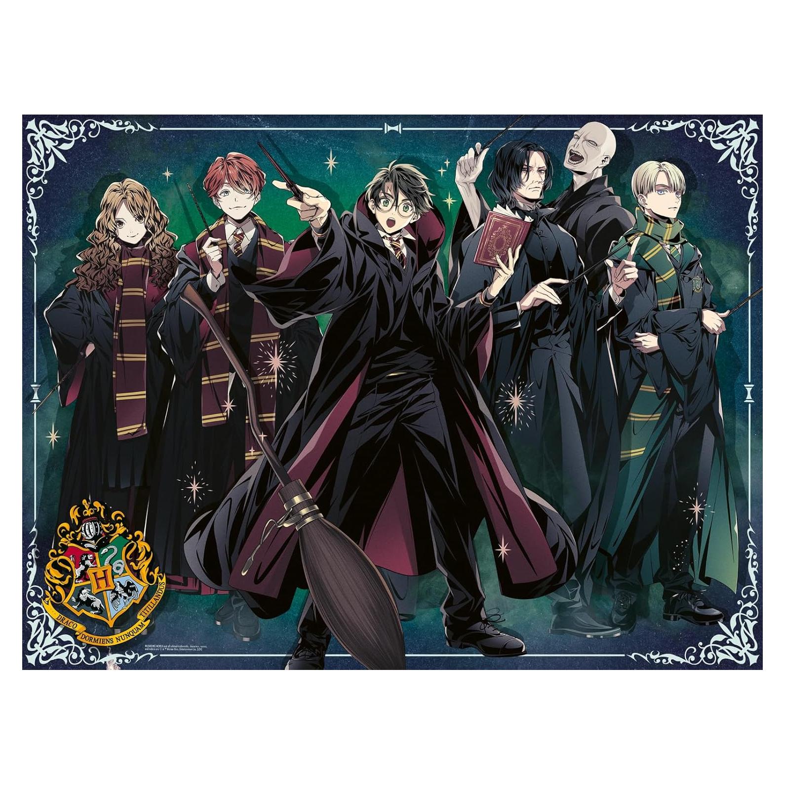 Rompecabezas Ravensburger Harry Potter 1500 Piezas - Gryffindor y Slytherin
