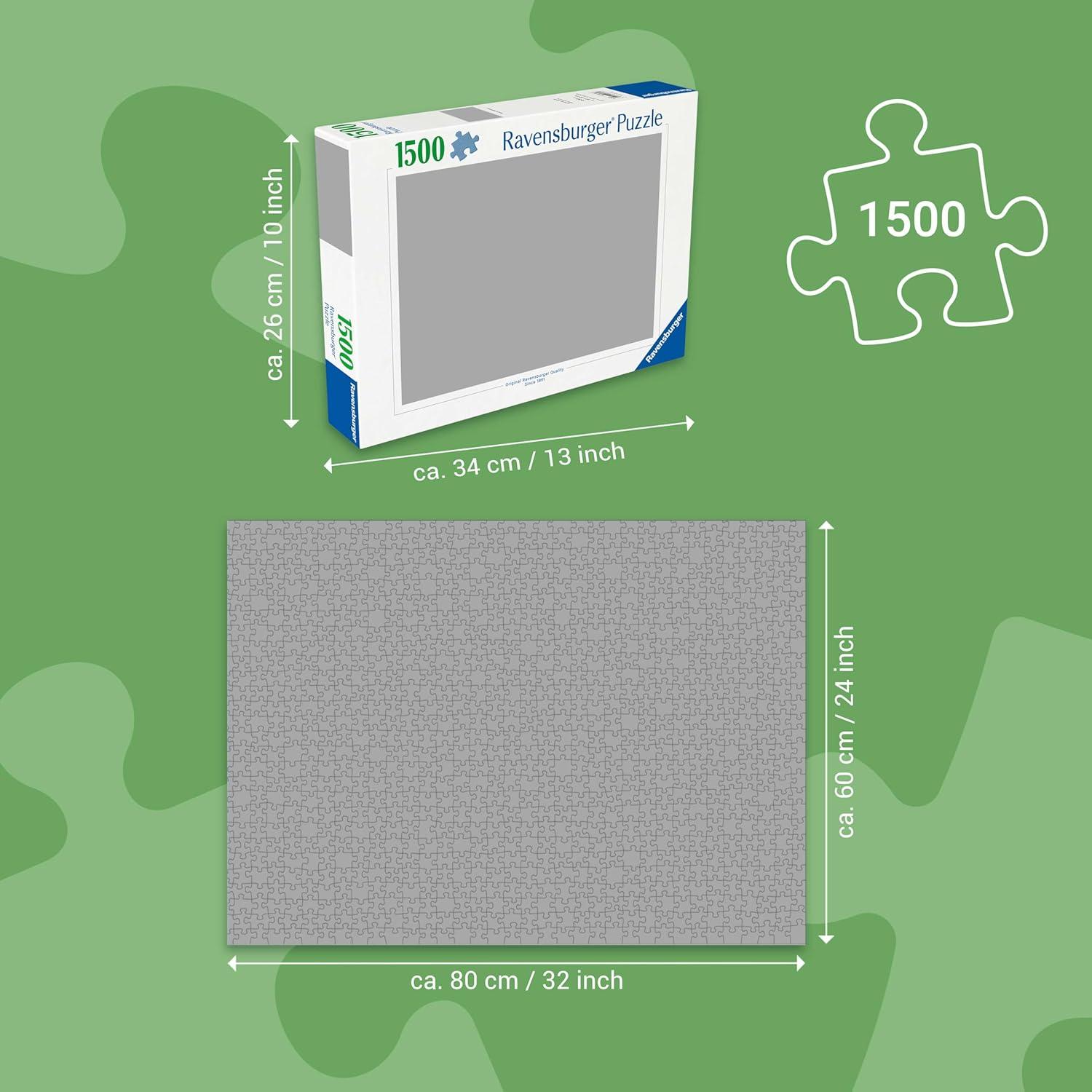 Rompecabezas Ravensburger Harry Potter 1500 Piezas - Gryffindor y Slytherin