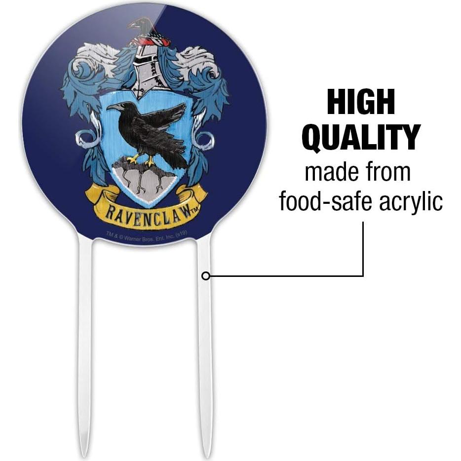 Topper de Pastel Harry Potter Ravenclaw Acrílico 18.4 cm