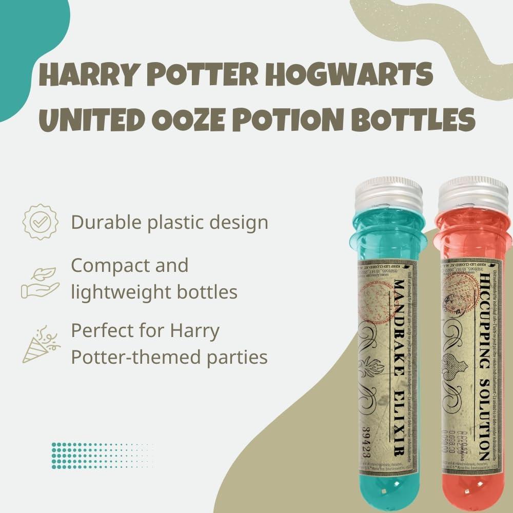 Botellas de Pociones Harry Potter Hogwarts - Pack de 4 - 13.6 cm