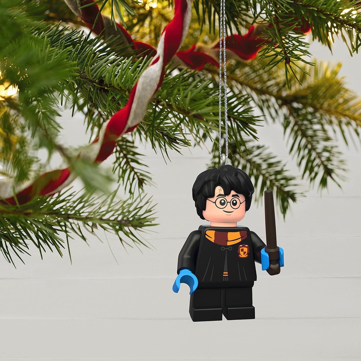 Adorno Navideño Miniatura Hallmark Harry Potter 2022 3.56x5.51cm