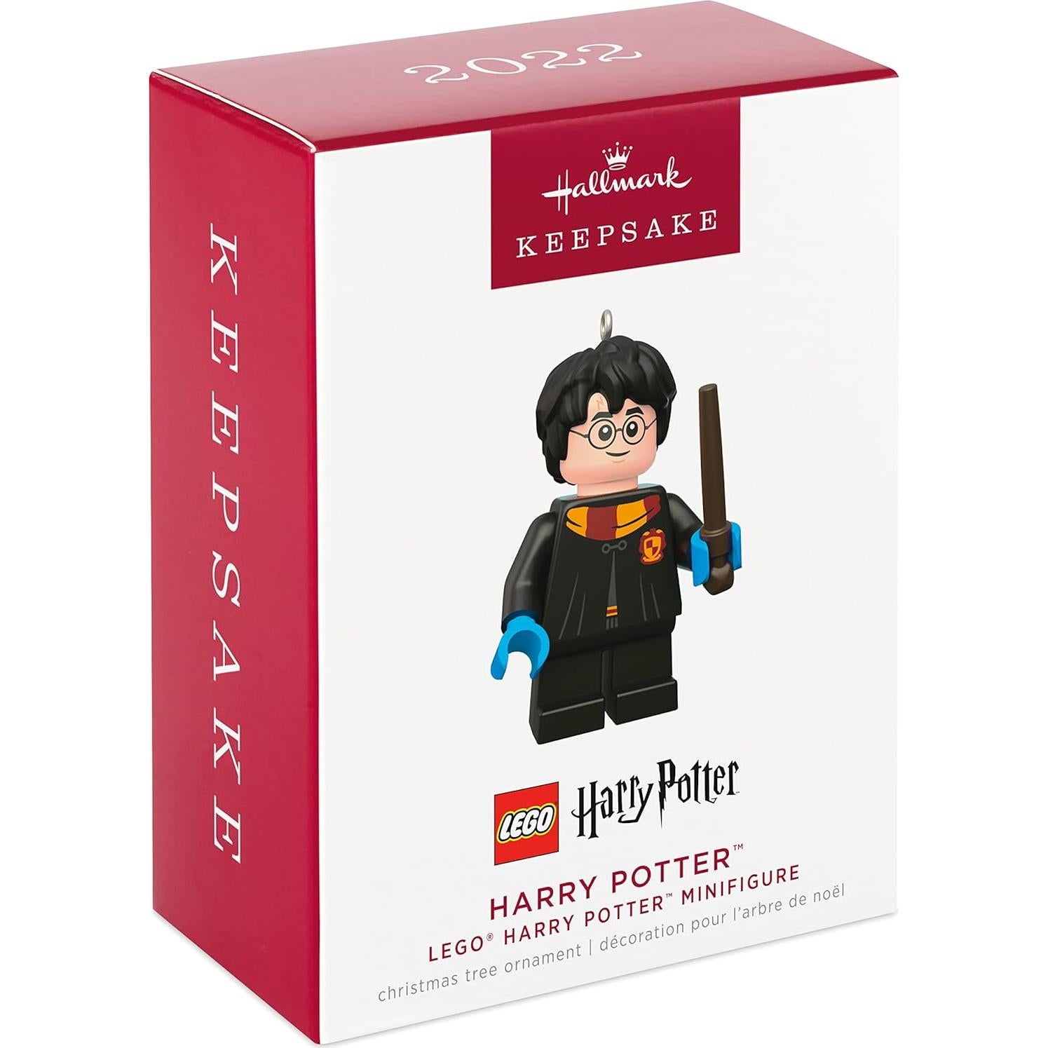 Adorno Navideño Miniatura Hallmark Harry Potter 2022 3.56x5.51cm