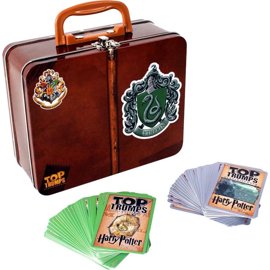 Juego de cartas Top Trumps Harry Potter Slytherin en lata
