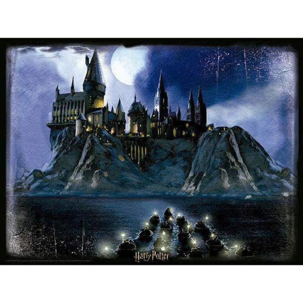 Rompecabezas 3D Lenticular Harry Potter Hogwarts 500 Piezas