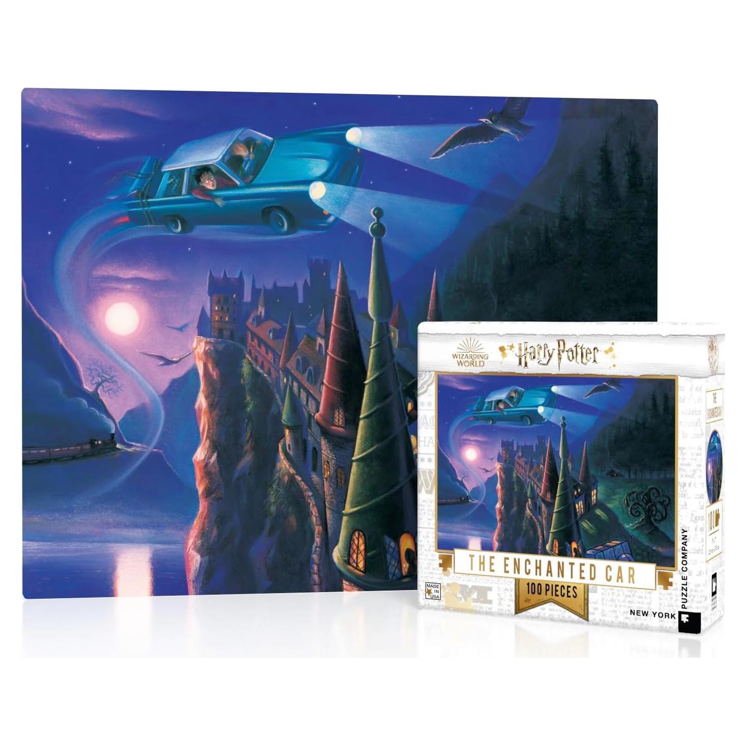 Rompecabezas Mini Harry Potter Coche Encantado 100 Piezas