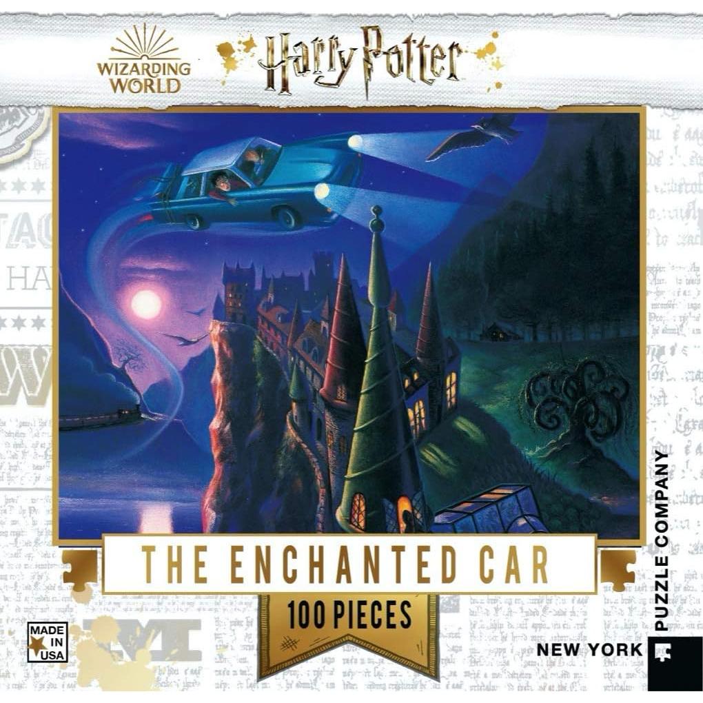 Rompecabezas Mini Harry Potter Coche Encantado 100 Piezas