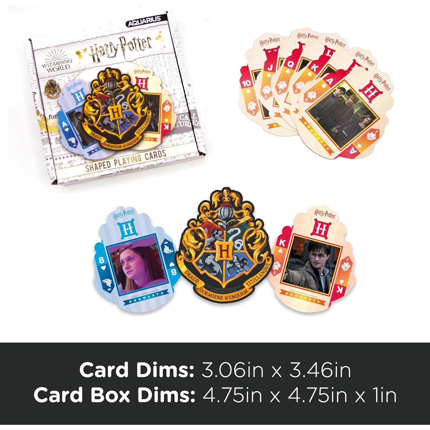 Mazo de Cartas de Juego Harry Potter AQUARIUS - 54 Cartas