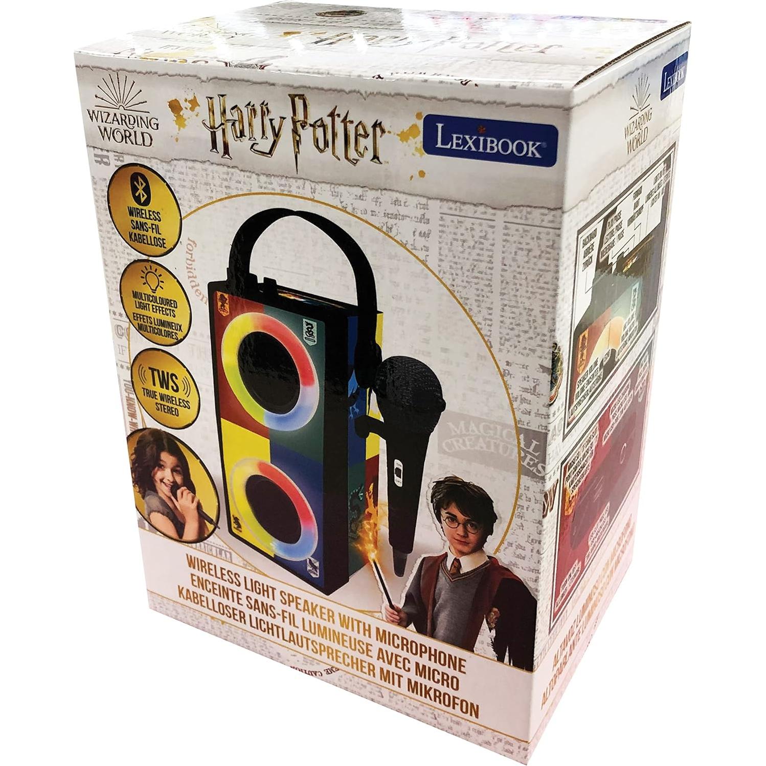 Altavoz Bluetooth Portátil Lexibook Harry Potter con Micrófono