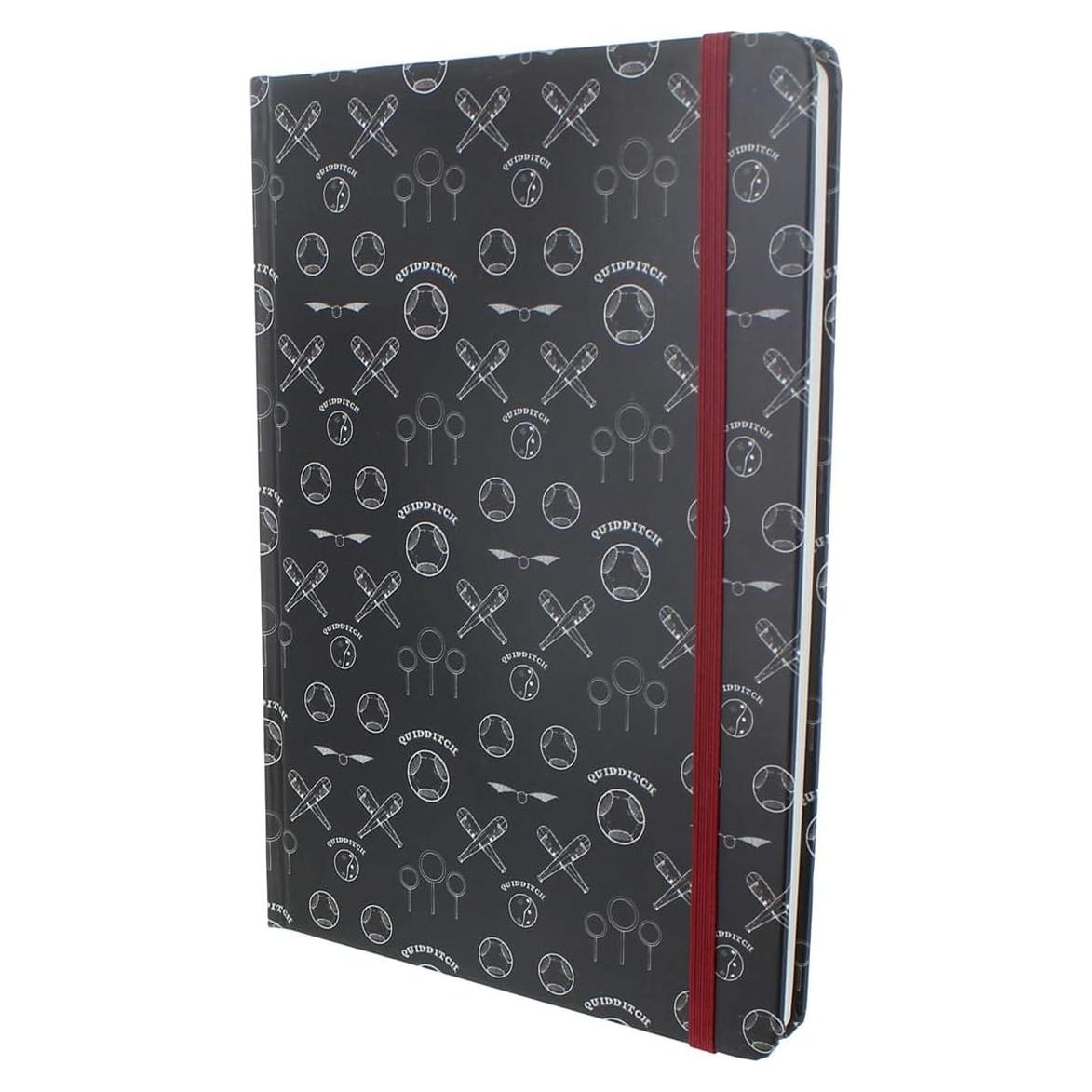 Diario de Quidditch Harry Potter con marcador elástico