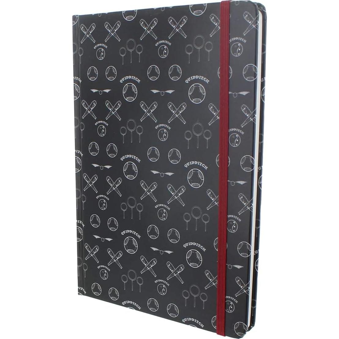 Diario de Quidditch Harry Potter con marcador elástico