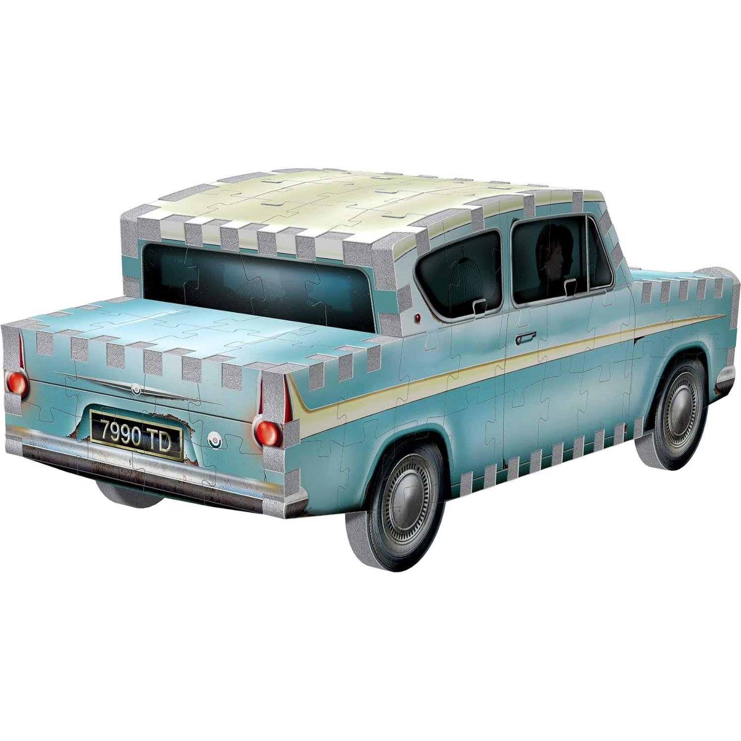 Rompecabezas 3D Wrebbit Ford Anglia Volador Mini 130 Piezas
