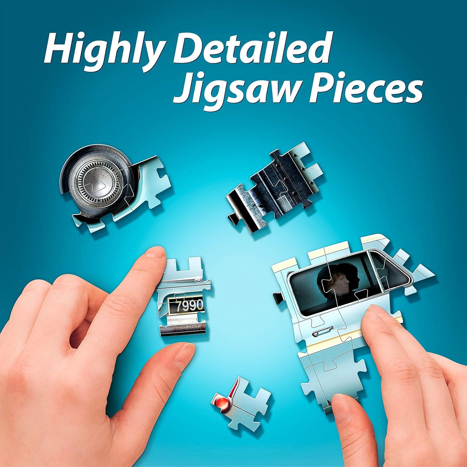 Rompecabezas 3D Wrebbit Ford Anglia Volador Mini 130 Piezas