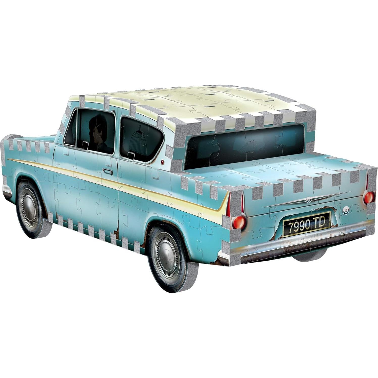 Rompecabezas 3D Wrebbit Ford Anglia Volador Mini 130 Piezas