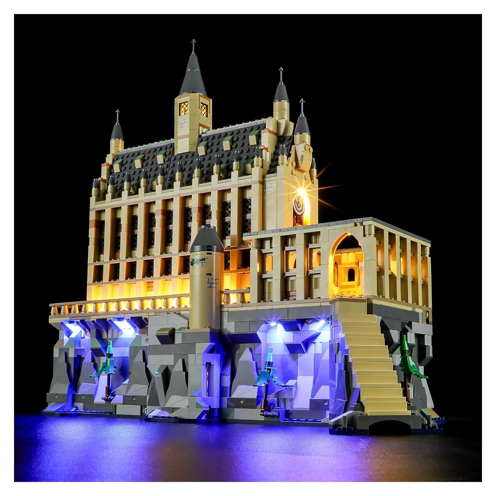 Kit de Luz LED YEABRICKS para Castillo de Hogwarts 76435