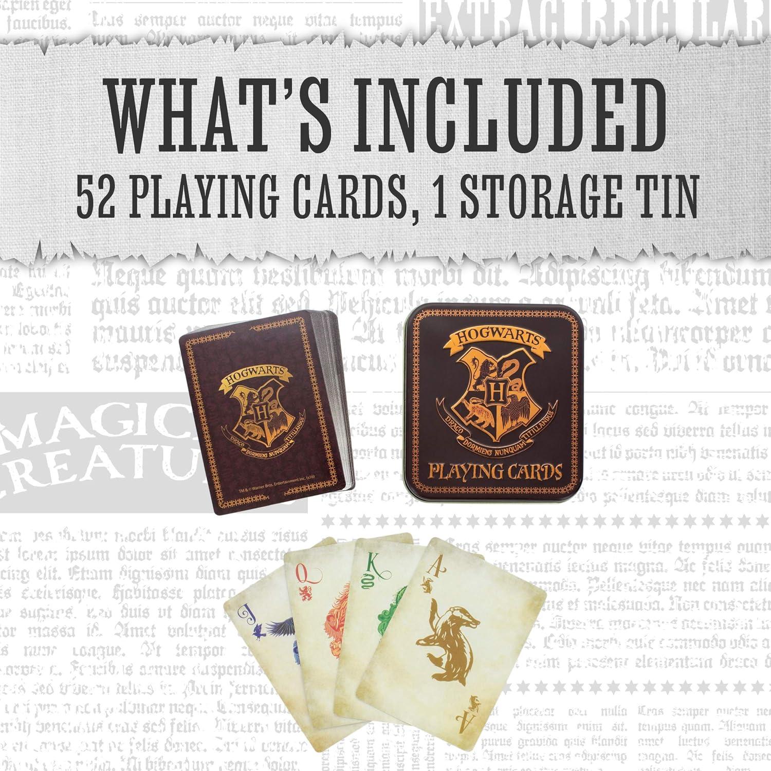 Cartas de Juego Harry Potter Hogwarts - 109.5g - Paladone