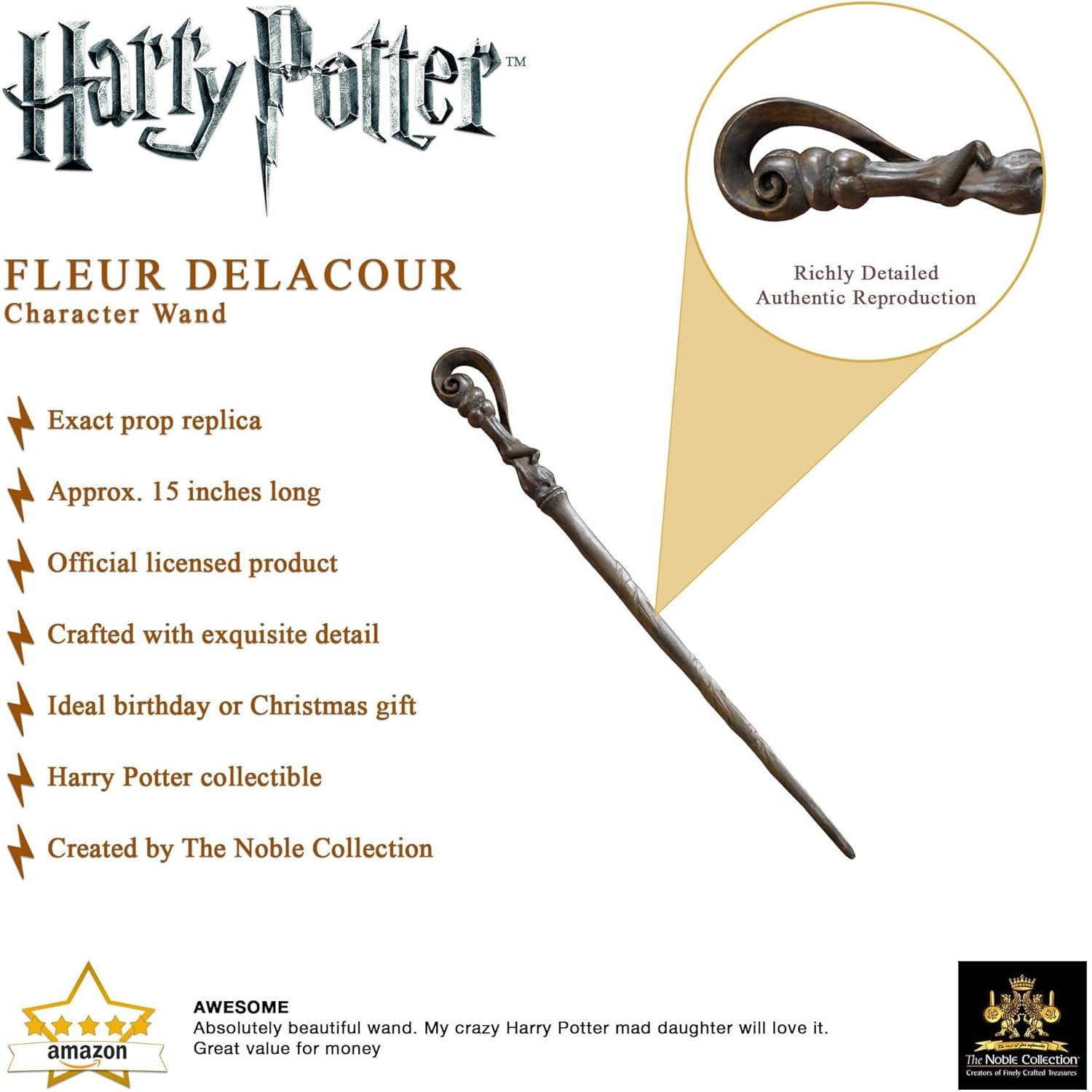 Varita Coleccionable Fleur Delacour Noble NOB8246